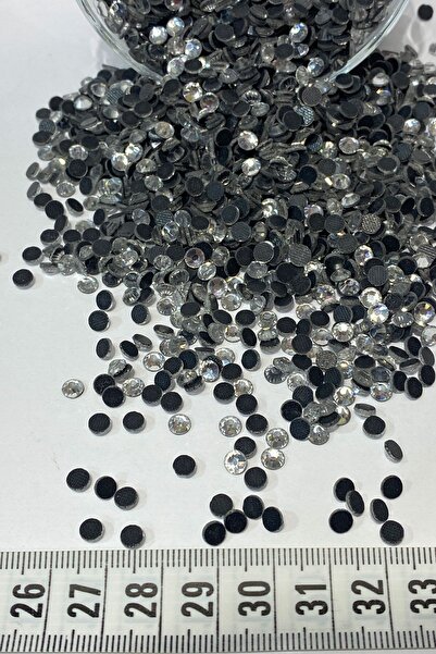 Hayalperest boncuk Желязна Ss20 (5 мм) прозрачна лепилна камъче 25 г