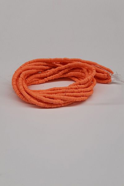 Hayalperest boncuk Χάντρες ζύμης Fimo 4mm Πορτοκαλί