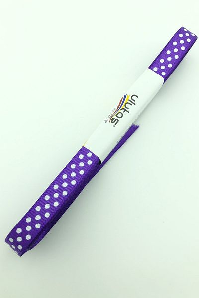 Hayalperest boncuk Μωβ πουά Grosgrain Κορδέλα 1 εκ
