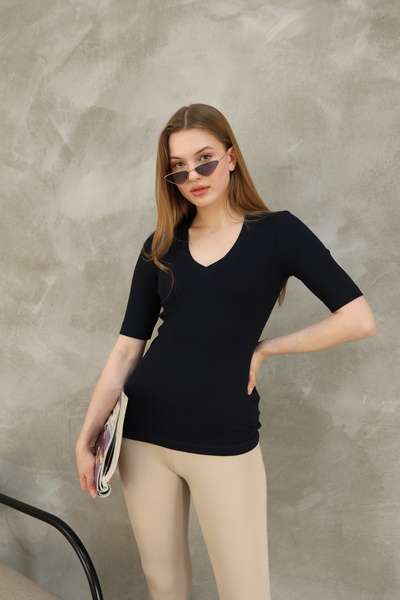 Phoenix Women Bluză de damă cu decolteu în V