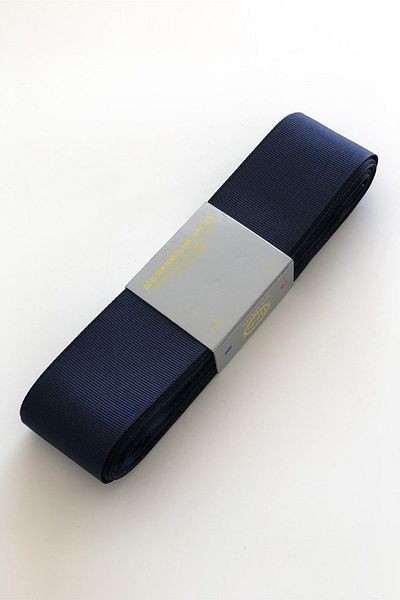 Hayalperest boncuk Panglică Grosgrain Bleumarin 4 Cm 10 Mt