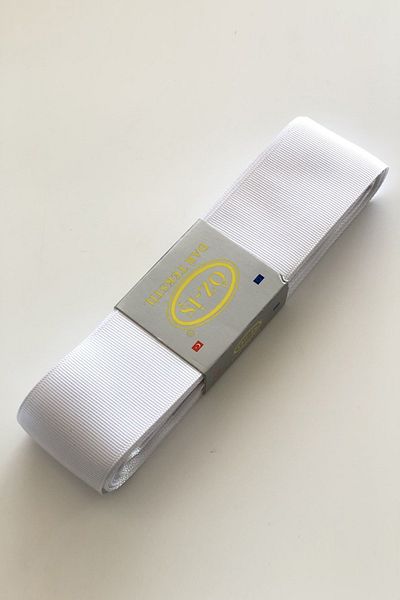 öz-iş Panglică Grosgrain Albă 4 Cm 10 Mt