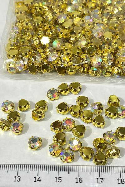 Hayalperest boncuk Janjanli Metal Case Strut Beyoğlu Stone Ss 40 -288 Pieces