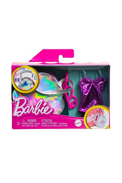 Barbie HJT42 Barbie'nin Mini Çanta Aksesuarları