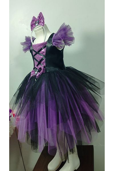 BOZTAŞ BEBE Kuromi Birthday Dress & Gown Dress & Kuromi Costume