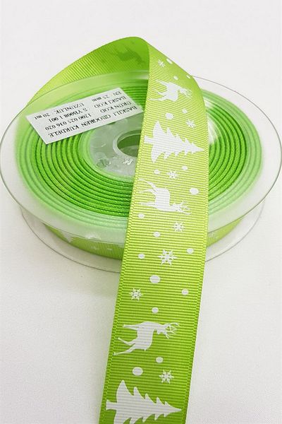 Hayalperest boncuk Limoni Πρωτοχρονιάτικη Κορδέλα Grosgrain 2,5 εκ