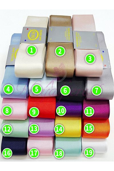 Hayalperest boncuk Grosgrain Ribbon 4cm
