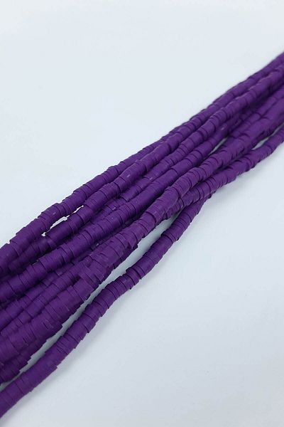 Hayalperest boncuk Purple 4 Mm Fimo Bead