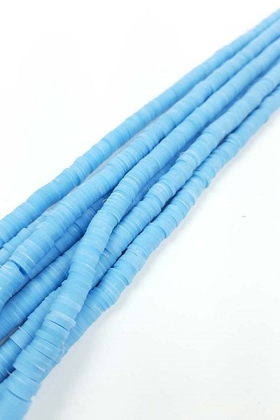 Hayalperest boncuk Fimo Turquoise Dough Bead