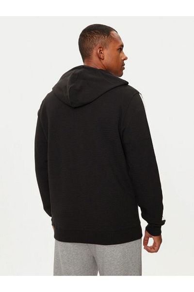 Tommy Hilfiger Men's Brand Logo Long Sleeve Casual Black Sweatshirt Um0Um03011-Bds