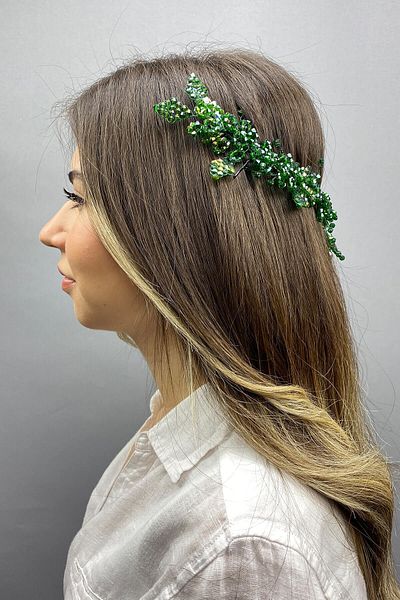 Hayalperest boncuk Accesoriu de păr Sıla Model Bridal Henna
