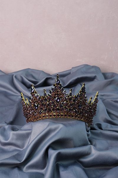 Hayalperest boncuk Coroana de mireasa cu henna brodata cu margele Paris High Intense