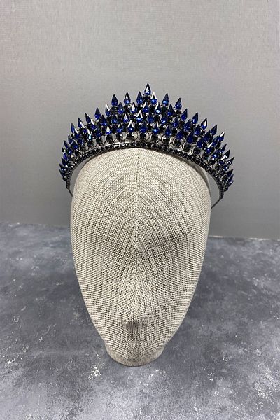 Hayalperest boncuk Damla 3D Bridal Henna Crown