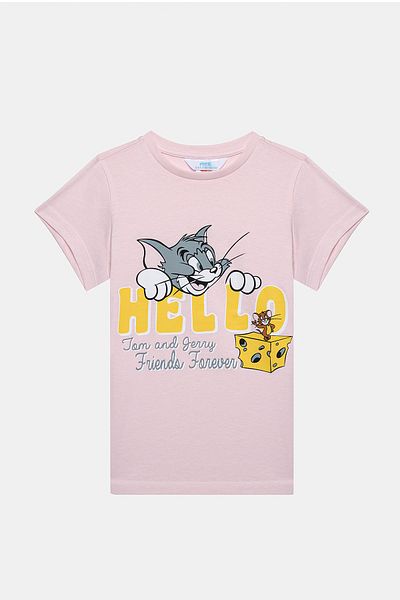 Penti Girl's Tom&Jerry Multicolored Pajama Set