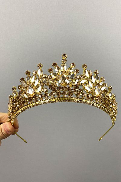 Hayalperest boncuk Coroana de Henna de Mireasa Pera Bright Stone