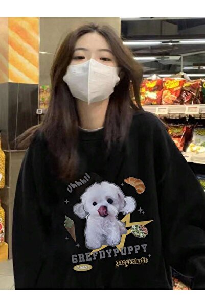 donamod سلسلة كوكا شعار وكرتون جرافيك قطرة كتف كبيرة الحجم