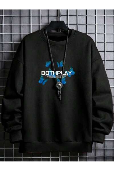 donamod سلسلة كوكو شعار الفراشة طباعة قطرة الكتف