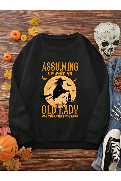 donamod Hanorac cu căptușeală termică cu imprimeu Halloween din seria Coke