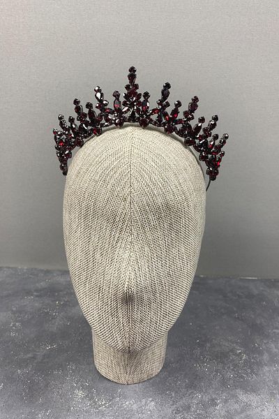 Hayalperest boncuk Coroană de mireasă Henna cu piatră de navetă strălucitoare
