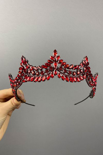 Hayalperest boncuk Coroana de mireasa Henna Venice cu pietre