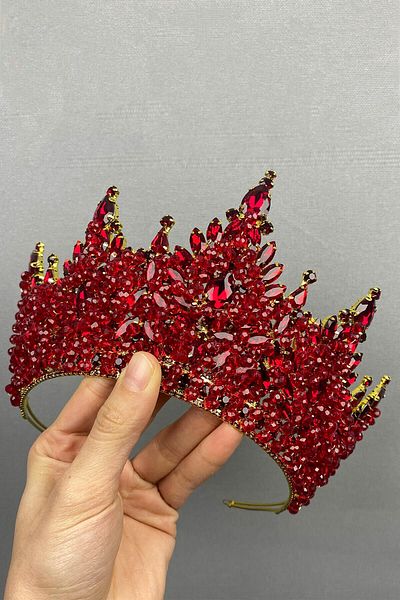 Hayalperest boncuk Coroana de mireasa Paris Model Henna
