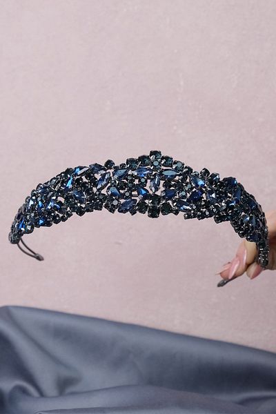 Hayalperest boncuk Model Ela Band - Accesoriu pentru păr Tiara Mireasă