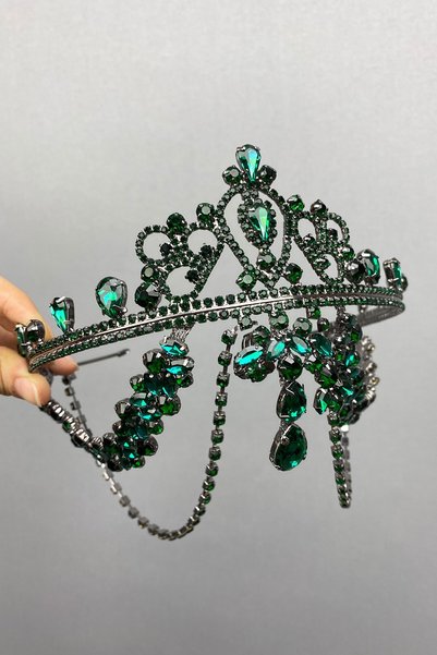 Hayalperest boncuk Hürrem Bridal Henna Crown