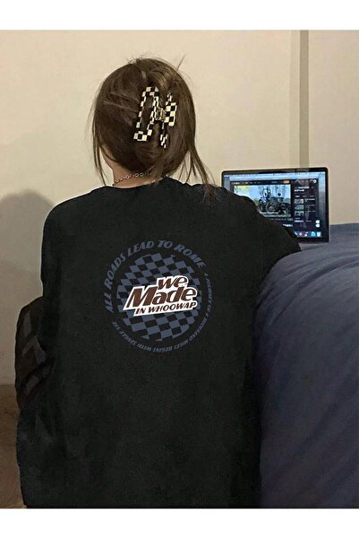 donamod Pulover cu umeri drop Letter Graphic din seria Coke