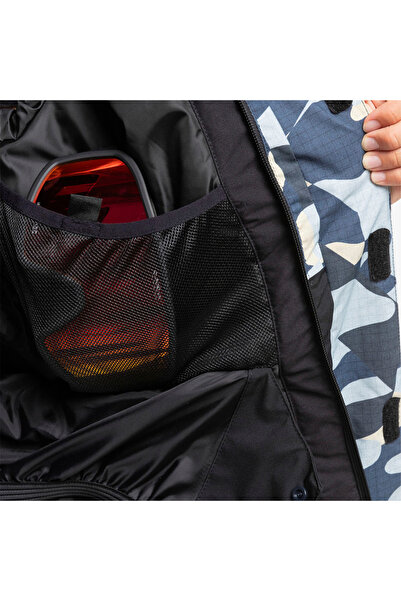 Quiksilver Mission Printed Block Youth Boys' Snowboard Jacket Boys