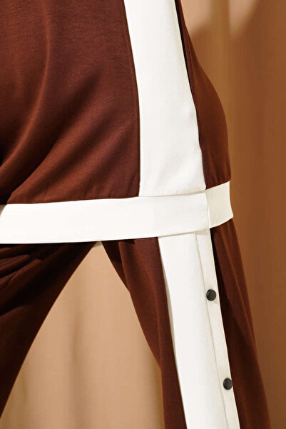 VOLT CLOTHİNG Women's Loyşa Stripe Detailed Double Suit