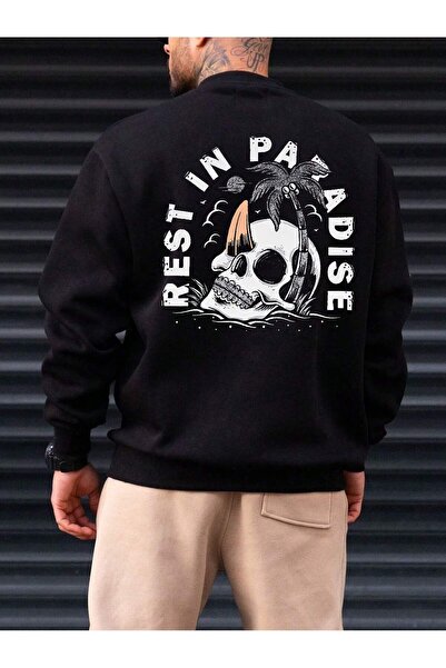 donamod Hanorac grafic Skull & Letter din seria Coko