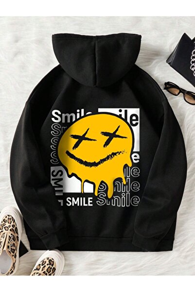 donamod Hanorac cu glugă căptușită termic cu șnur din seria Coke cu imprimeu ...