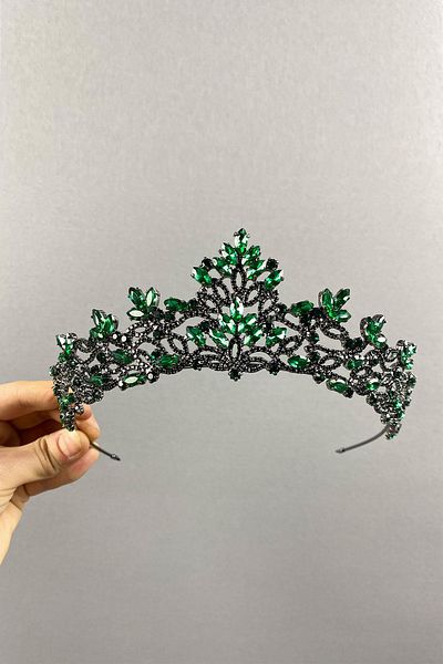 Hayalperest boncuk Melis Model Bridal Henna Crown