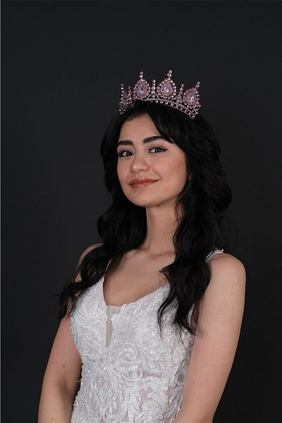 Hayalperest boncuk Coroana de Henna Mireasa Model Ahu