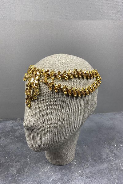Hayalperest boncuk Accesoriu de păr Henna pentru mireasă model Sultan