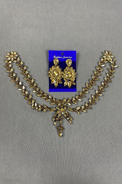 Hayalperest boncuk Στολή Sultan Stone Αξεσουάρ για τα μαλλιά Henna και σκουλαρίκια με σταγόνες