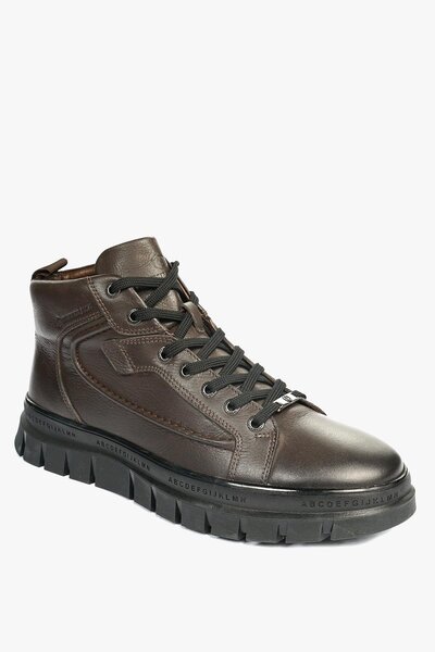 Hammer Jack Ανδρικές μπότες από γνήσιο δέρμα Derry Brown