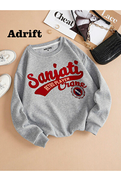 Adrift Sanjati Retro Player Y2k Stil Harajuku Streetwear Trend Design Harajuk...