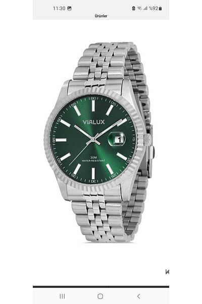Vialux As501S-15Ss Steel Cord Men's Wrist Watch