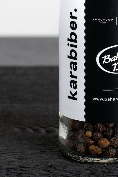 Baharat Dükkanı Black Pepper 50gr (mill Cover)