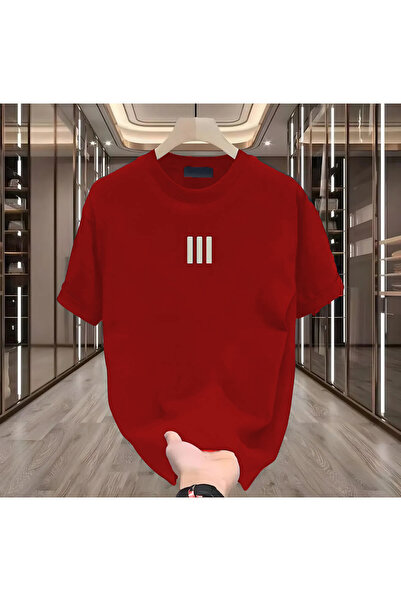 Tarzsokak 3 Line Printed Red Men
