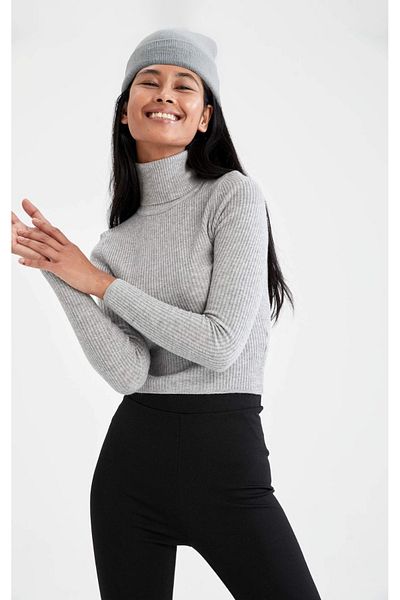 ZENCHES Combinație de pulover și beretă slim fit