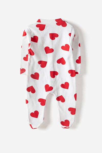 Krazber Baby 100% Cotton Booties Jumpsuit for Baby Girl