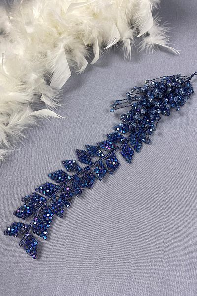Hayalperest boncuk Iliz Bridal Crystal Bead Hair and Turban Accessory