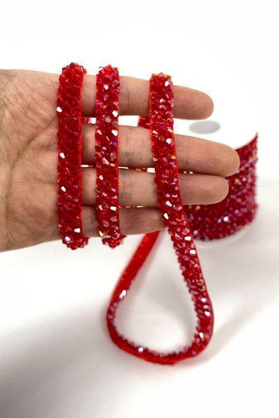 Hayalperest boncuk Janjan Crystal Bead Embroidered Ribbon