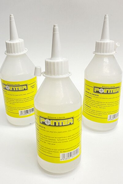 Hayalperest boncuk Şeffaf Sıvı Silikon Soğuk Silikon Yapıştırıcı 30ml 5 Adet