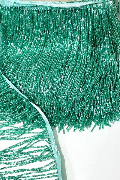 Hayalperest boncuk Beaded 15 Cm Fringe Tassel Ribbon