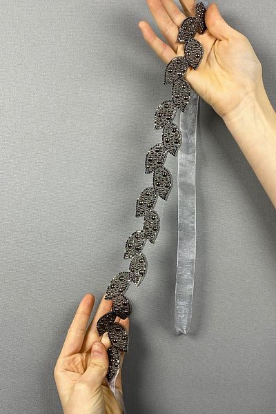Hayalperest boncuk Curea de rochie Leaf Stone și accesoriu pentru talie