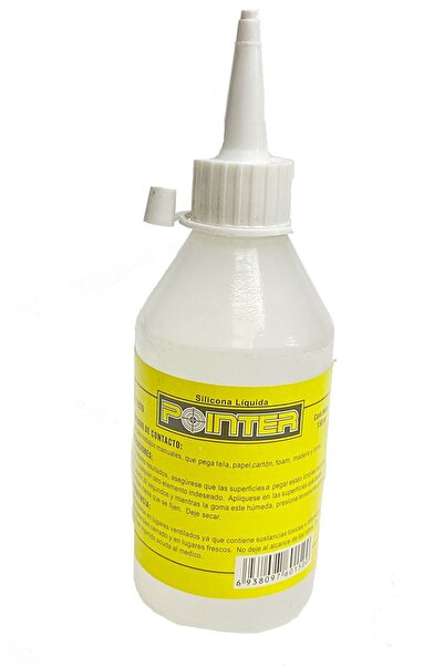 Hayalperest boncuk Şeffaf Sıvı Silikon Soğuk Silikon Yapıştırıcı 250ml 5 Adet