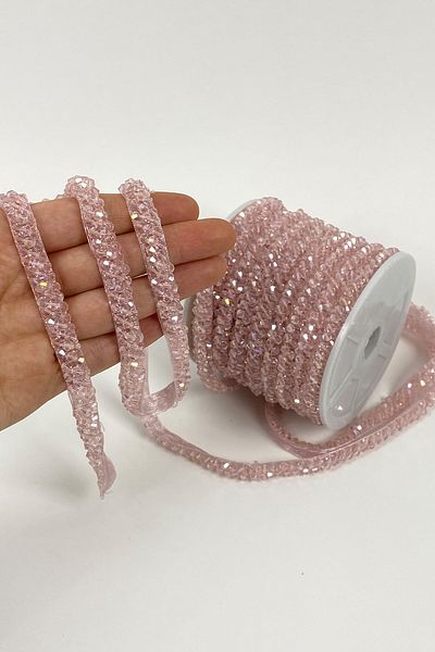 Hayalperest boncuk Crystal Bead Embroidered Ribbon